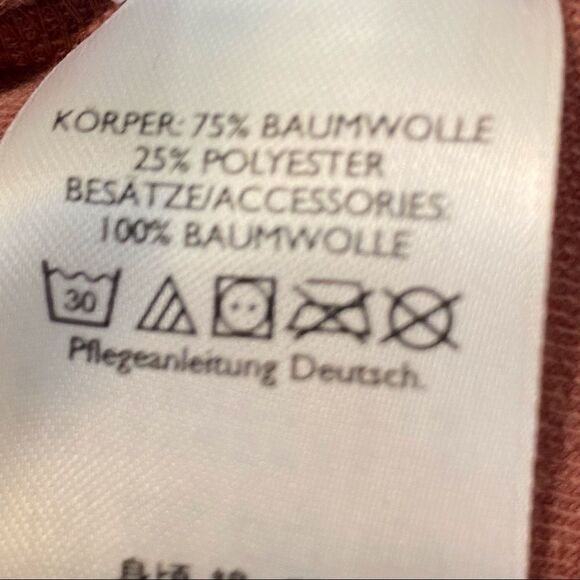 Eddie Bauer 1/2 Zipper Dusty Rose Pullover Size Large - Picture 5 of 10